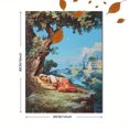 thumbnail image 3 of Sleeping Woman Under Tree Canvas Wall Art 15.75x11.81 Inches, 3 of 8