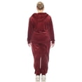 thumbnail image 3 of White Mark Ensemble de Survêtement en Velours pour Femmes, 2 Pcs, 3 of 6