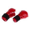 thumbnail image 2 of Gants Mitaines de Sparring de Taekwondo pour Enfants MMA Protège-Main de Frappe Équipement de Protection pour la Main Rouge P, 2 of 9