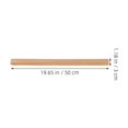 thumbnail image 2 of LEEYNEER 2pcs Cardboard Cylinder Poster Storage Tubes Kraft Paperboard Shipping Containers Reusable Drawing Roll Protectors for Artists Students Office Supplies, 2 of 8
