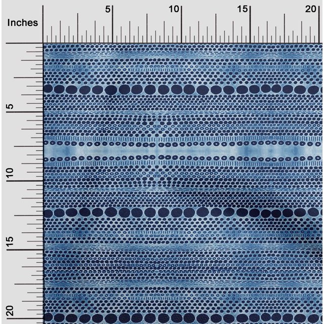 oneOone Velvet Medium Blue Fabric Block Sewing Craft Projects Fabric Prints By Yard 58 Inch Wide-FCK