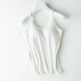 thumbnail image 4 of HNMKIU Work Out Tank Tops Women Shelf Bra Camisoles Adjustable Spaghetti Strap Tank Tops Basic Layer, 4 of 4