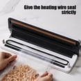 thumbnail image 4 of SPOORYYO Vacuum Sealer Machine for Food Preservation - Automatic 10 Bags Storage Sealer for Meat, Vegetables, & Snacks - Compact Design for Easy Use, 4 of 9