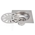 thumbnail image 1 of Bathtub Drain,Shower Drain Square Shape Floor Drain Shower Drain Professional Grade, 1 of 8