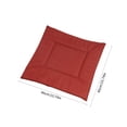 thumbnail image 3 of Multi-Color Linen Sponge Cushion Chair Pad - Linen Cushion Pad For Home Furnishings - Chair Cushion Seat Pad For All Seasons, 3 of 8