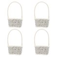 thumbnail image 1 of SHISUYAN 4 Pcs Paniers à Main Paniers à Fleurs Panier de Rangement Simple Panier Décoratif Maison, 1 of 8