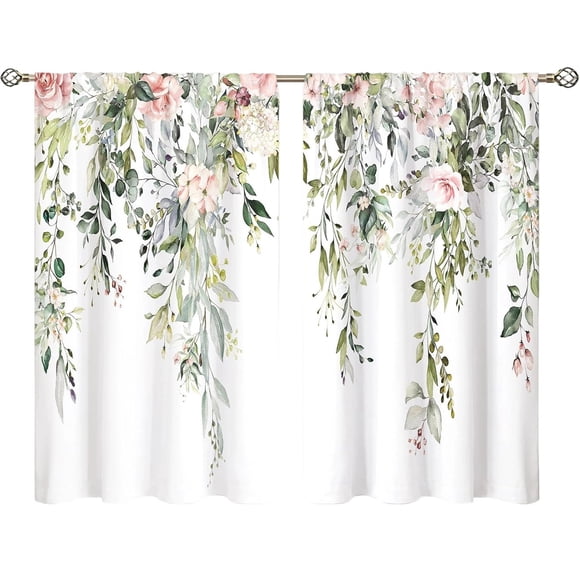 Thermal Insulated Curtain For Living Room Bedroom Reducing Room Darkening Window Drapes With Top Easy Install