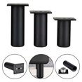 thumbnail image 3 of Adjustable Metal Legs Furniture Feet for Sofa Beds Chairs Stools Cabinet, 3 of 5