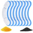 thumbnail image 1 of Pet 8pcs Filters for 61OZ/1.8L Transparent Cat Water Fountain Filters Pet Fountain Activated Carbon Filter Replacement Filter for Cat Fountain, 1 of 7