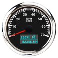 thumbnail image 1 of 3 in 1 Tachometer Gauge 8000/ 6000/ 4000 RPM 85mm Waterproof Tacho Meter LED Water Temp Oil Pressure Hour Meter For Boat Car ,Easy to Calibrate, 1 of 7