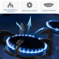 thumbnail image 4 of UPOUART 2Set Gas Stove Round Stand Black Cast Iron Circular Rack for Easy Detachment, 4 of 8