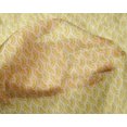thumbnail image 4 of oneOone Silk Tabby Fabric Lemon Slice Block Print Sewing Fabric BTY 42 Inch Wide, 4 of 4
