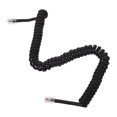 thumbnail image 1 of 2m Home Office Telephone Handset Spiral Cord Coiled Receiver Cable, 1 of 8