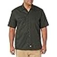 thumbnail image 3 of Dickies Mens Short-Sleeve Work Shirt, 3X, Olive Green, 3 of 4