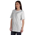 thumbnail image 4 of Inkmeso T-Shirt Basique en Coton à Col Rond pour Femmes Coupe Ample Décontracté Long Haut d'Entraînement, 4 of 8