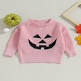 thumbnail image 2 of Chandail Tricoté pour Bébé Fille Garçon, Chandail d'Halloween, Chandail Molletonné Chaud à Col Rond, Manches Longues, Hauts pour Nourrisson Tout-Petit, 2 of 8