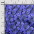 thumbnail image 2 of oneOone Rayon Navy Blue Fabric Florals Craft Projects Decor Fabric Printed By The Yard 56 Inch Wide, 2 of 4
