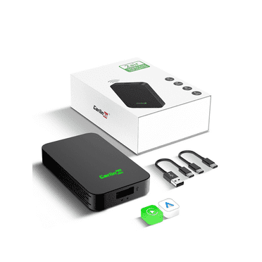 CarlinKit 5.0 CarPlay Adapter, Wired to Wireless, Android Auto Adapter, Type-C/USB Plug&Play
