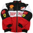 thumbnail image 1 of Combinaison de Course d'Équipe Combinaison de Cyclisme F1 Combinaison de Moto Veste Brodée Manteau Ample, 1 of 2