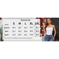 thumbnail image 2 of Charmo Womens 3-packs Cotton Scoop Neck Tank Tops Adjustable Spaghetti Strap Undershirts with Shelf Bra, 2 of 9