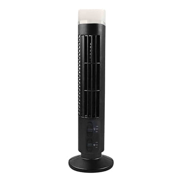 Tower Fan for Bedroom,Smart Standing Fans, Quiet Bladeless Fan with Remote,2 Speeds Bladeless Fan Tower,Personal Desk Fan Oscillating Fans for Indoors, Portable Table Fan for Room, Home, Office