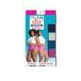 thumbnail image 4 of Women's Plus Fit for Me® Breathable Micro-Mesh Hi-Cut Panty, Assorted 4 Pack, 4 of 5