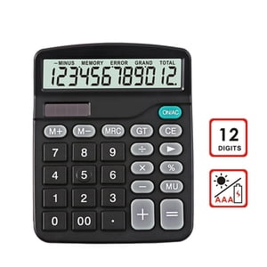 12-Digit Calculateur électronique hybride de puissance, Foska®