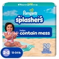 thumbnail image 1 of Pampers Splashers Swim Diapers, Size 2-3, Disposable Baby Swim Diapers, 1 of 22