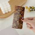 thumbnail image 4 of Iumwxz Hair Comb Hairdressing Comb Retro Refuse Fine Tooth Comb For Home For Men And Women home tool Plastic My Order, 4 of 5