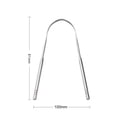 thumbnail image 3 of Lot de 2 Gratte-Langue Nettoyant Réutilisable en Acier Inoxydable Gratte-Langue pour Adultes Outils pour Enfants, 3 of 6