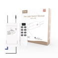 thumbnail image 2 of Amdohai WiFi Graffiti smart home fan light switch breaker app RF remote control ceiling fan light module, 2 of 8