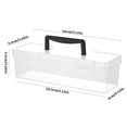 thumbnail image 3 of Dvruxg Transparent Hardware Tool Box, Portable Screw Storage Box, Plastic Accessories Organizer for DIY & Craft Projects, 3 of 3