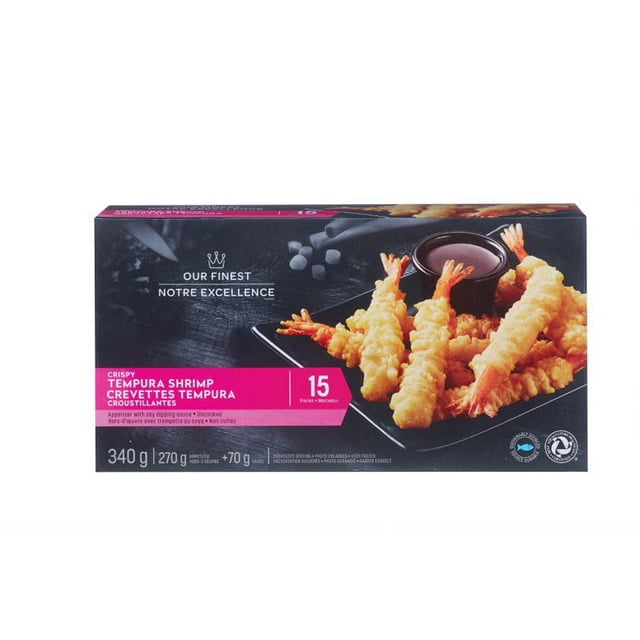 Crevettes tempura croustillantes Notre Excellence