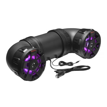 BOSS Audio ATV8BRGB Powersports Plug & Play Sound System Speaker w/ 450 W Class A/B Amp