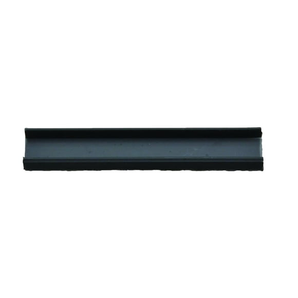 AP Trim Molding Insert 011-355 Used For Doors/Trim Molding And Windows; 9/16 Inch Width x 8 Foot Length; Rigid Vinyl; Black; Elixir Style Screw Cover; Single