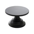 thumbnail image 1 of Gkeoshab Desktop Ornament Dessert Table High Leg Tray Black Cake Tray Fruit Inventory Heart Plate Cake Rack Home & Garden, 1 of 3