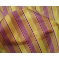 thumbnail image 3 of oneOone Tissu en Soie Tabby Multicolore Rayé Décor Tissu Imprimé BTY 42 Pouces de Large, 3 of 3