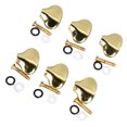 thumbnail image 1 of 6 Pcs Exquisite Fish Tail Metal Tuning Peg Head - Wide Compatibility, Exquisite Craftsmanship - Comfortable Grip, Premium Metal For Electric Guitar Machine, 1 of 8