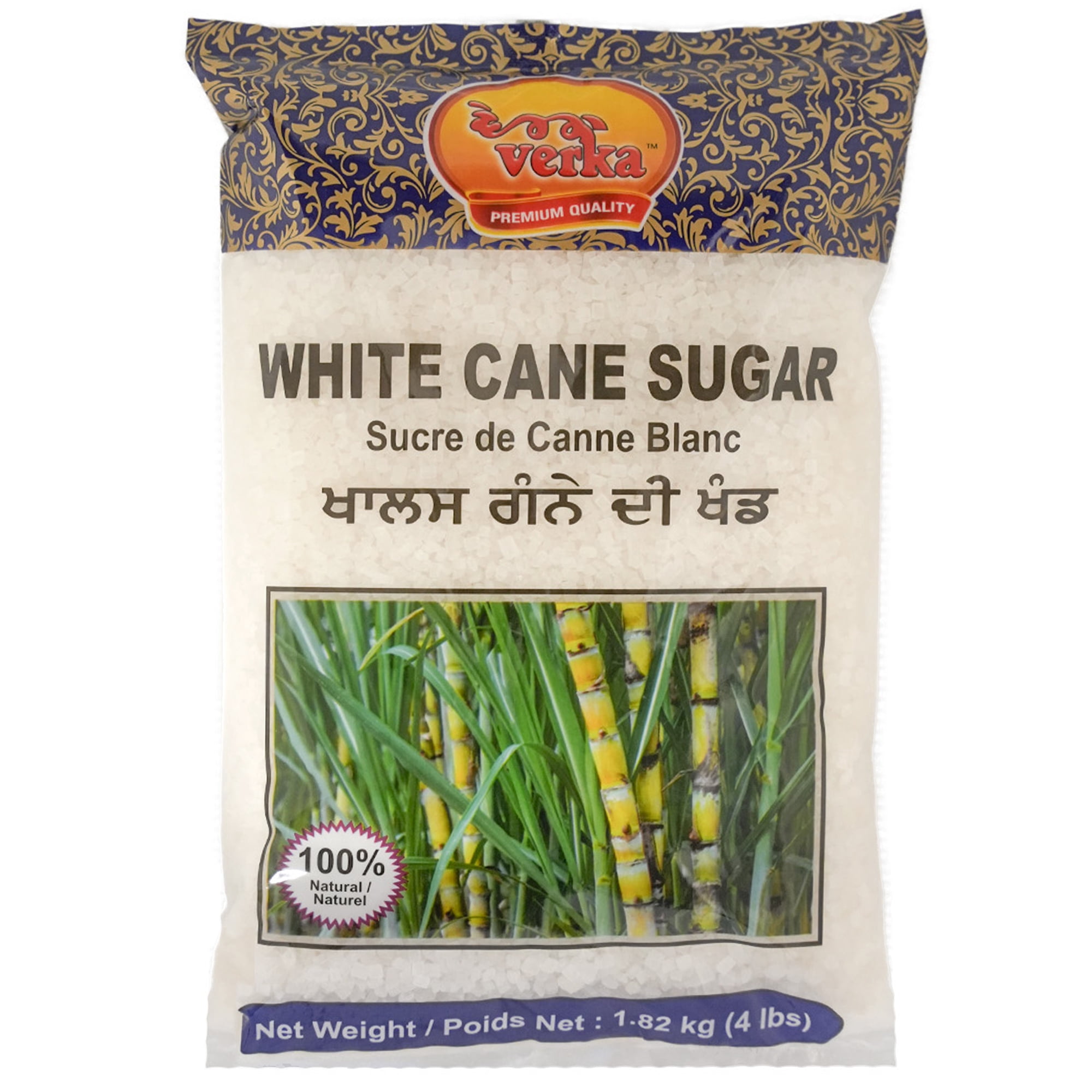 Verka Sucre de Canne Blanc, 4lbs