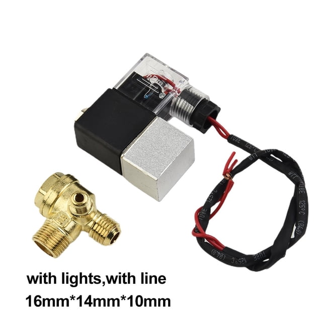 solenoid valve mute oil-free machine check valve bleed air compressor compFor