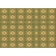 thumbnail image 1 of Ahgly Company Machine Washable Indoor Rectangle Transitional Oak Brown Area Rugs, 6' x 9', 1 of 7