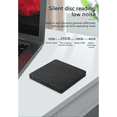 thumbnail image 3 of 2 In1 USB3.0 Type C Slim External Optical Drives DVD RW CD Writer Drive Burner Reader Player for Laptop Desktop PC,1 set * DVD burners,Black, 3 of 8