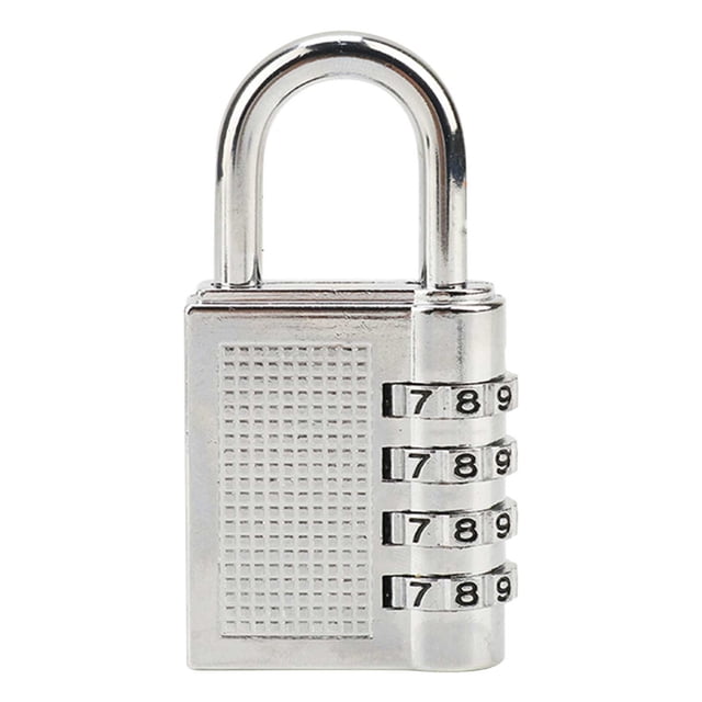 TopLLC Combination Lock 4 Digit Outdoor Combination Padlock For Gym School Home Room Lock head