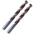 thumbnail image 1 of OXTUL 2PCS 23/64" Black and Gold Twist Drill Bits Set, 1 of 4