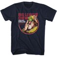 thumbnail image 1 of Big League Chew Pitcher Fresh Pouch Circle Navy Adult T-Shirt, 1 of 2