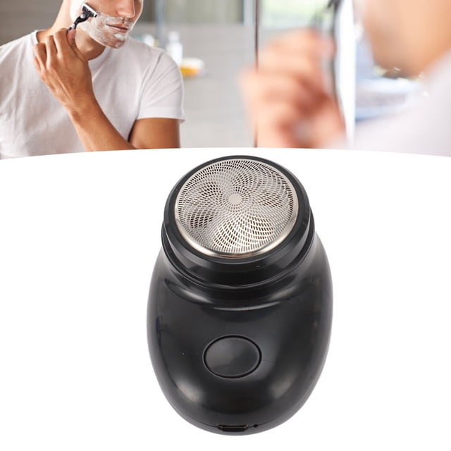 Electric Beard Clipper Fine Trimming Stainless Steel USB Rechargeable Portable Beard Trimmer