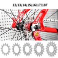 thumbnail image 3 of Bicycle Bike Sprocket Fixed Single Speed Cog Thread Ring 12 13 14 15 16 17 18T, 3 of 4