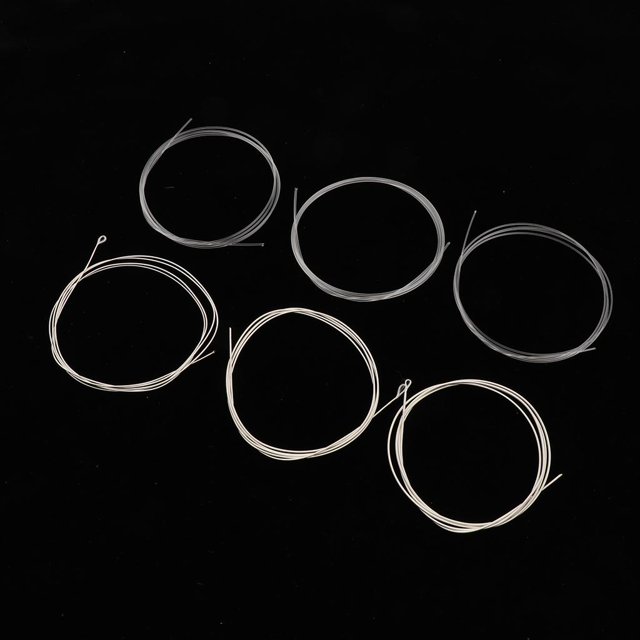 Ensemble de Cordes de Rechange pour Guitare Classique Acoustique Professionnelle, Lot de 6