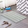 thumbnail image 2 of CHUN YI Anti-slip Bathroom Mat Absorbent Plush Polyester, 16"x24", Light Gray, 2 of 6