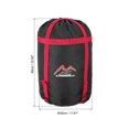 thumbnail image 2 of Unique Bargains Sac de Compression, Sac de Rangement pour Sac de Couchage Imperméable Taille g Noir Rouge, 2 of 7